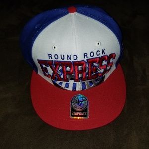Round Rock Express Snapback Hat Like New
